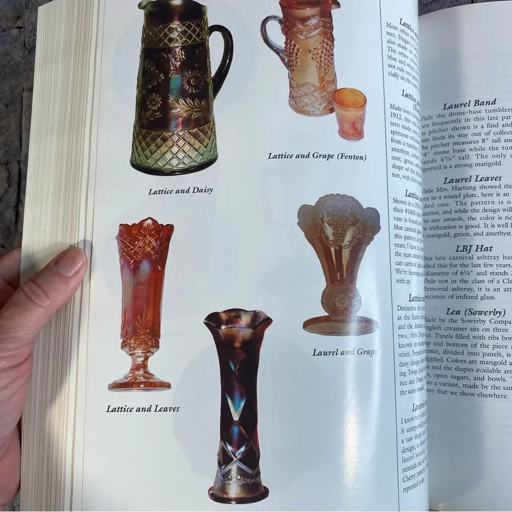 Standard Encyclopedia Carnival Glass 6th Edition Bill Edwards Mike Carwile